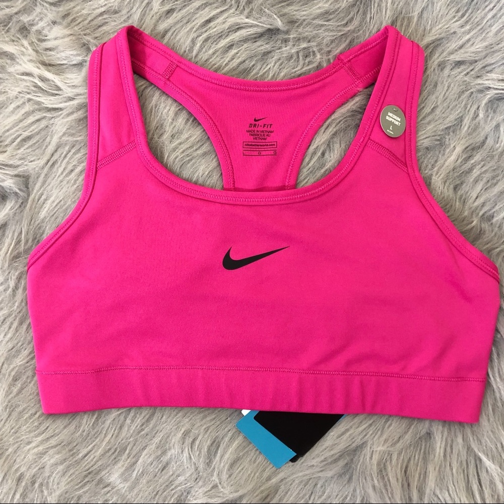 Nike Pink Sports Bra NWT